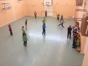 Sports hall Resin flooring  